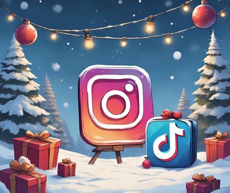 Trendy w social mediach na Święta – Jak wykorzystać Instagram i TikTok, by dotrzeć do odbiorców?