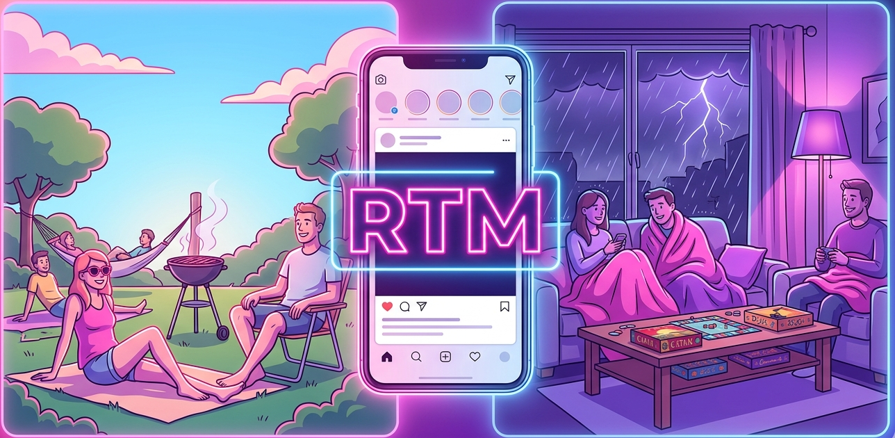 Jak wykorzystać RTM w social mediach podczas majówki?