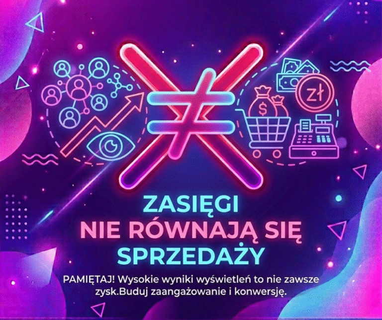 Zasięgi to nie wszystko. Dlaczego Twoje posty niosą się po sieci, ale nie zarabiają?